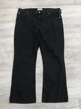 Everlane Black Slouch Bootcut Jeans - Size 33